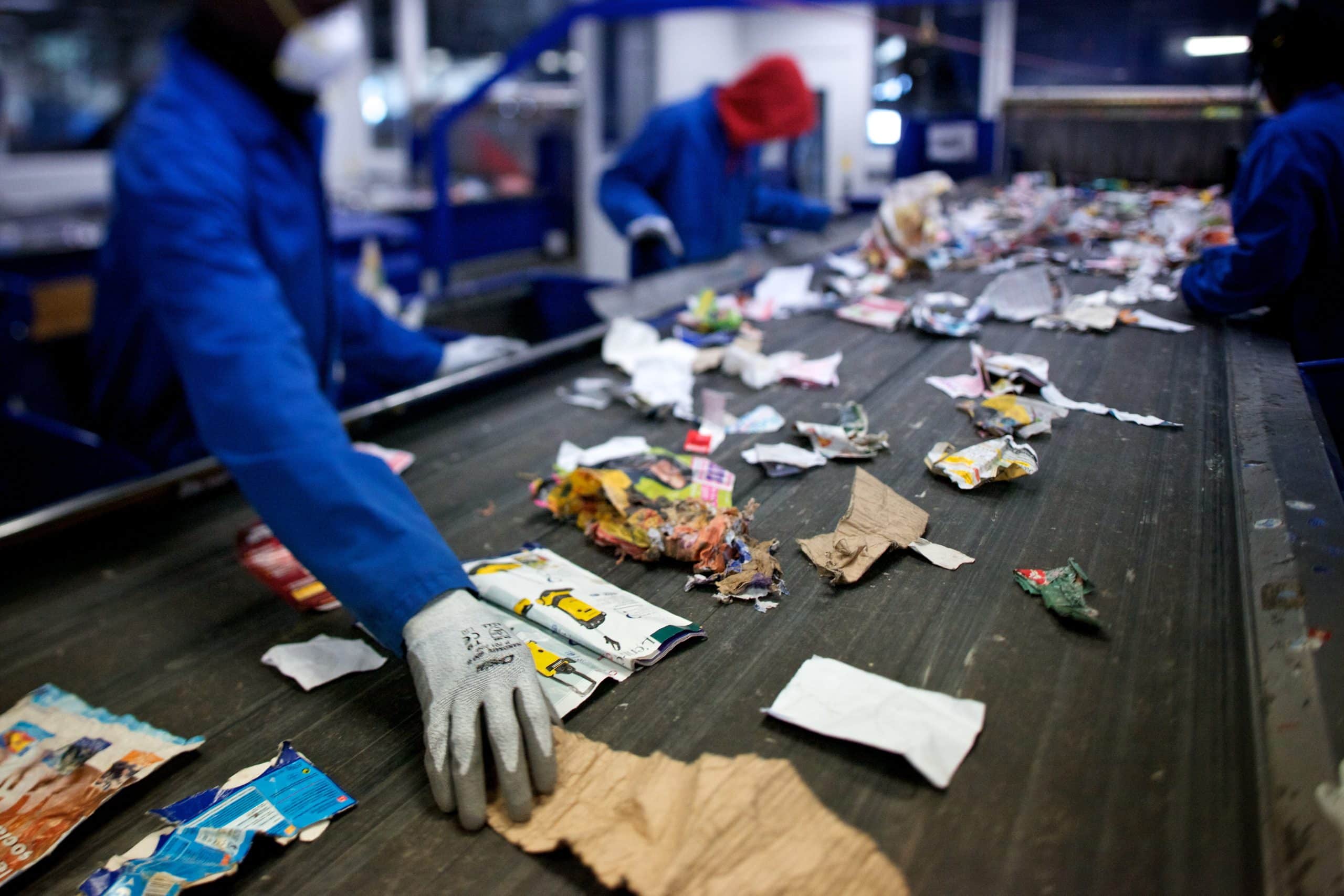 Reportage centre de tri